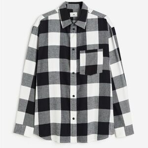 H&M Relaxed Fit Flannel Shirt